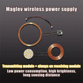 Magnetic Levitation Wireless LED Light Module DC 12V Long Distance Induction Power Supply Transmitter Coil for Night Lamp Qme A4