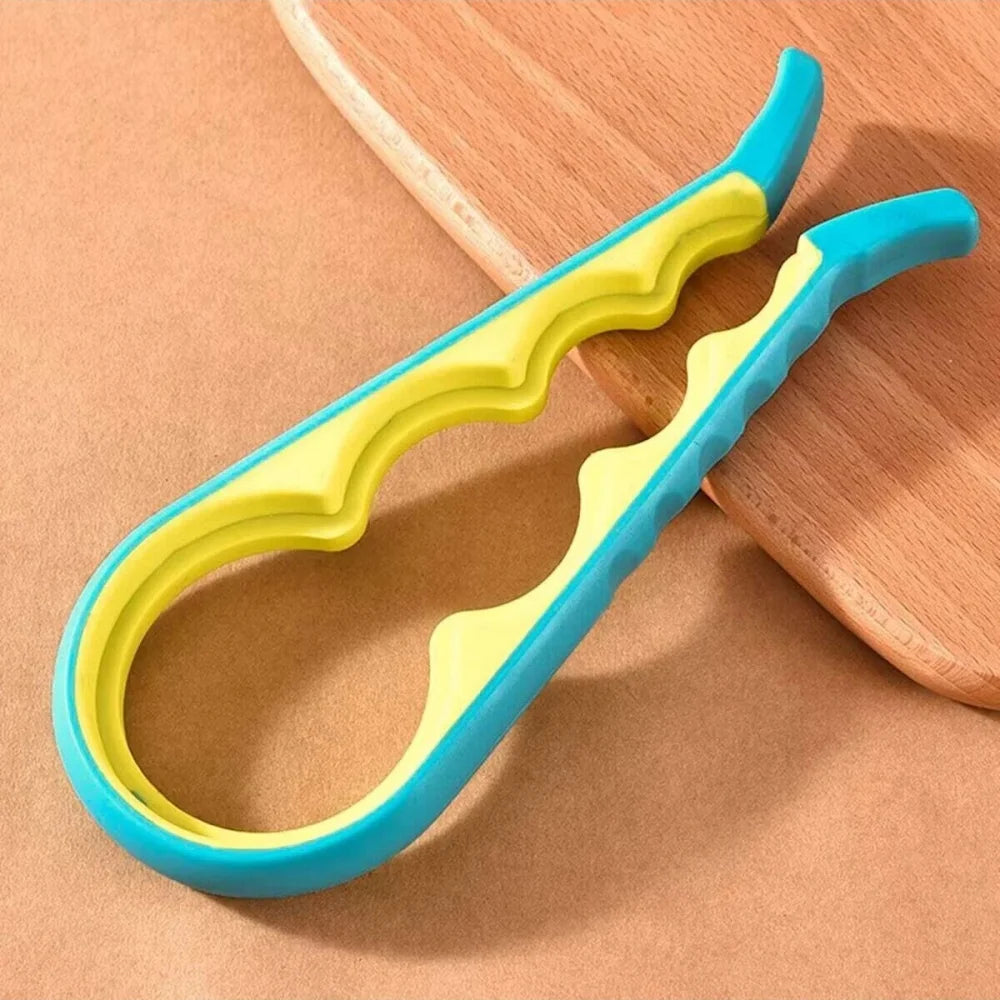 Can Opener Multi Functional Four In One Beverage Tin Opener Cap Twister Four Position Labor-Saving Opener Anti Slip Cap Twister Qme