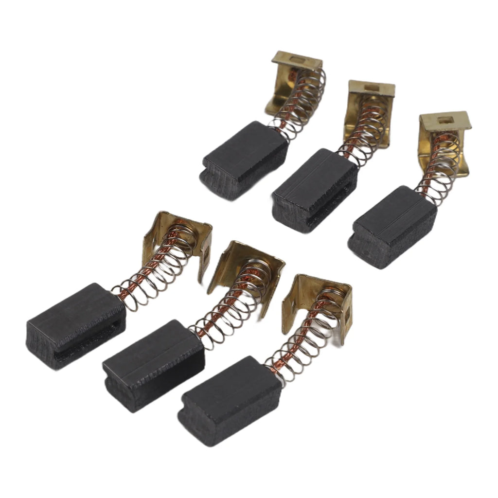 6pcs Carbon Brushes For CD105 CD110 For CD115 KG900 Angle Grinders Essential Replacement Parts For Power Tool Maintenance Qme Default Title