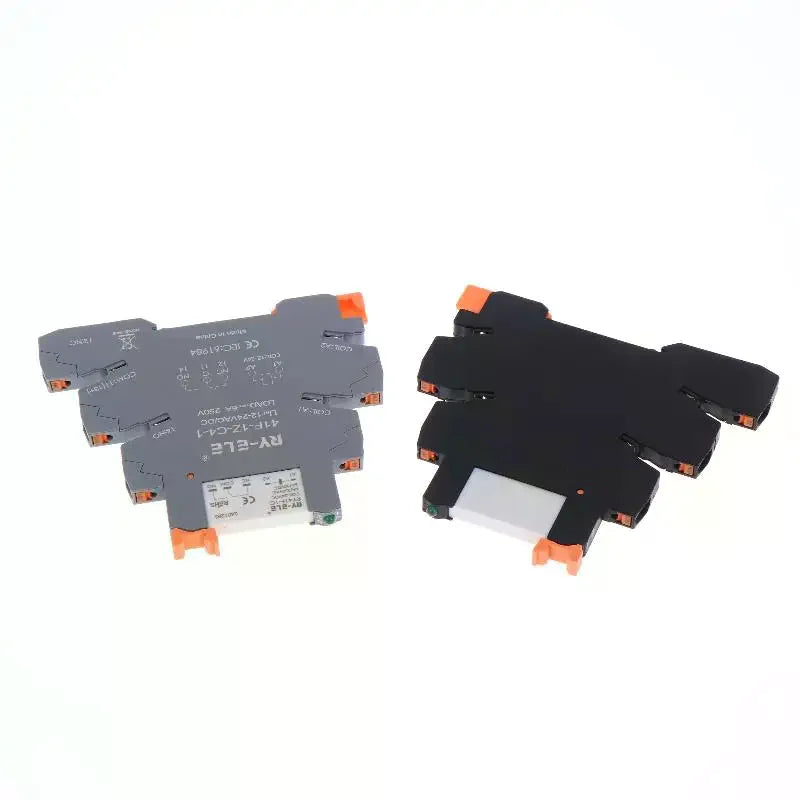 Slim Profile Relay RY41F-1C 12V 24V DC Ultra-thin Electromagnetic Relay Substitute for Hongfa RSL-1C-ZN PLC Interface Relays Qme