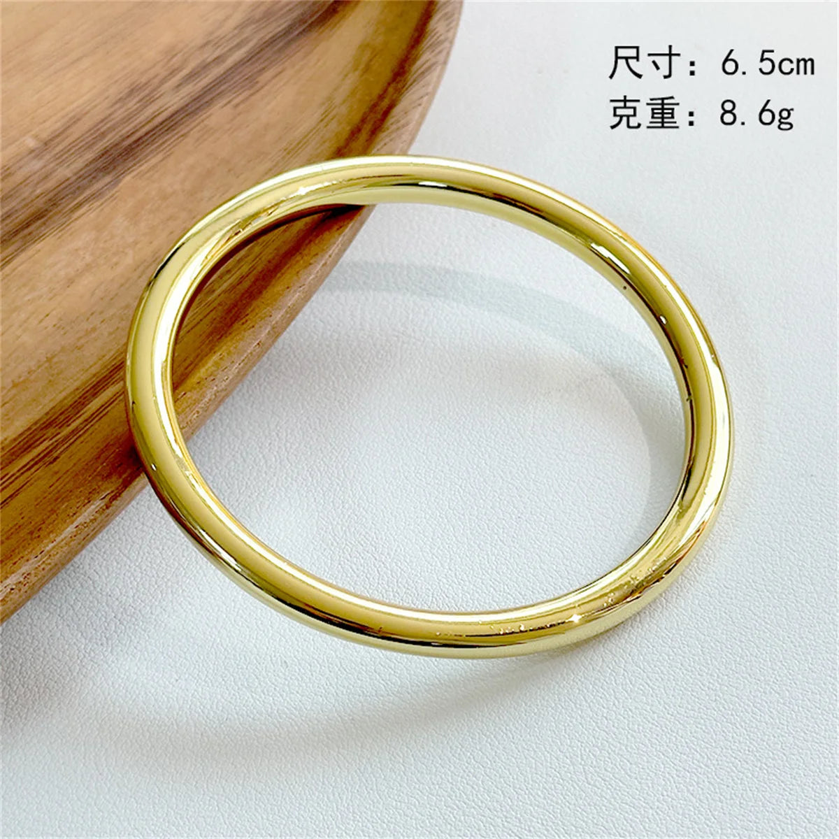 Colorful Fine Acrylic Resin Geometric Round Thin Bracelet Vintage Transparent Shiny Geometry Round Bangle For Women Jewelry Girl Qme jin 65mm