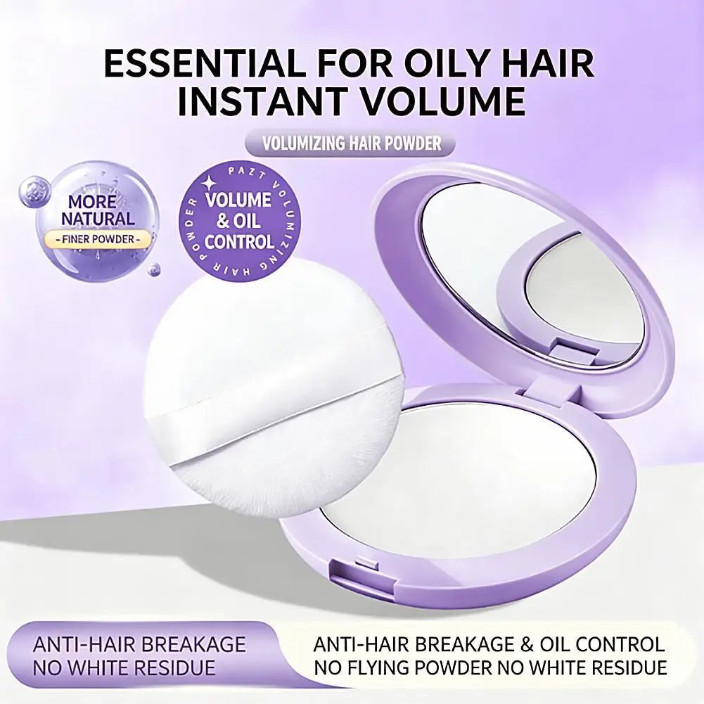 Hair Volumizing & Control Powder - Root Lift, Long-Lasting Fullness, All-Day Styling | Oil-Free & Oil-Control Formula For Women Qme