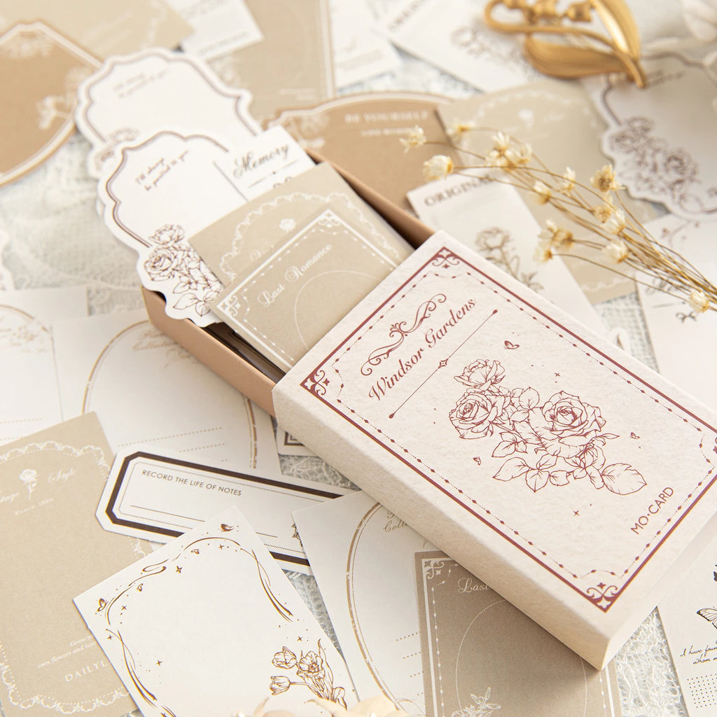 30 pcs/lot Vintage INS Loose leaf memo pad DIY Diary Album Scrapbooking hand made Stationery Craft Supplies Qme