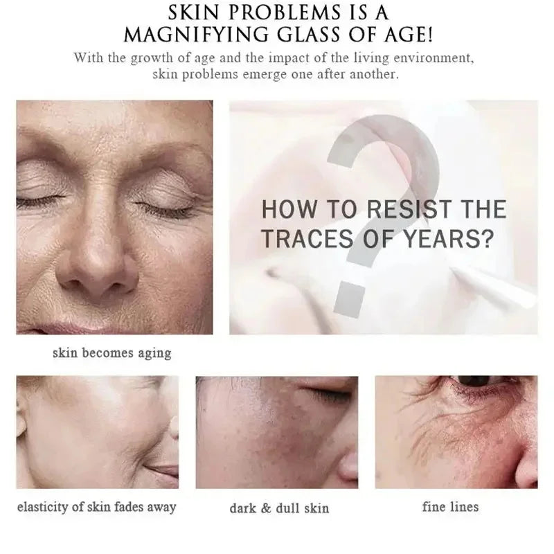 Retinol Anti-wrinkle Cream For Men Collagen Anti-Aging Removal Face & Neck Wrinkle Efficient Moisturize Firming Korean Skin Care Qme