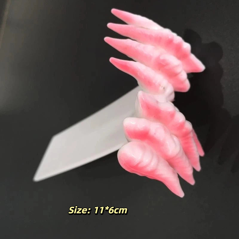 Halloween Claw Bookmark Terrifying Devil Office Desktop Decoration Qme A5