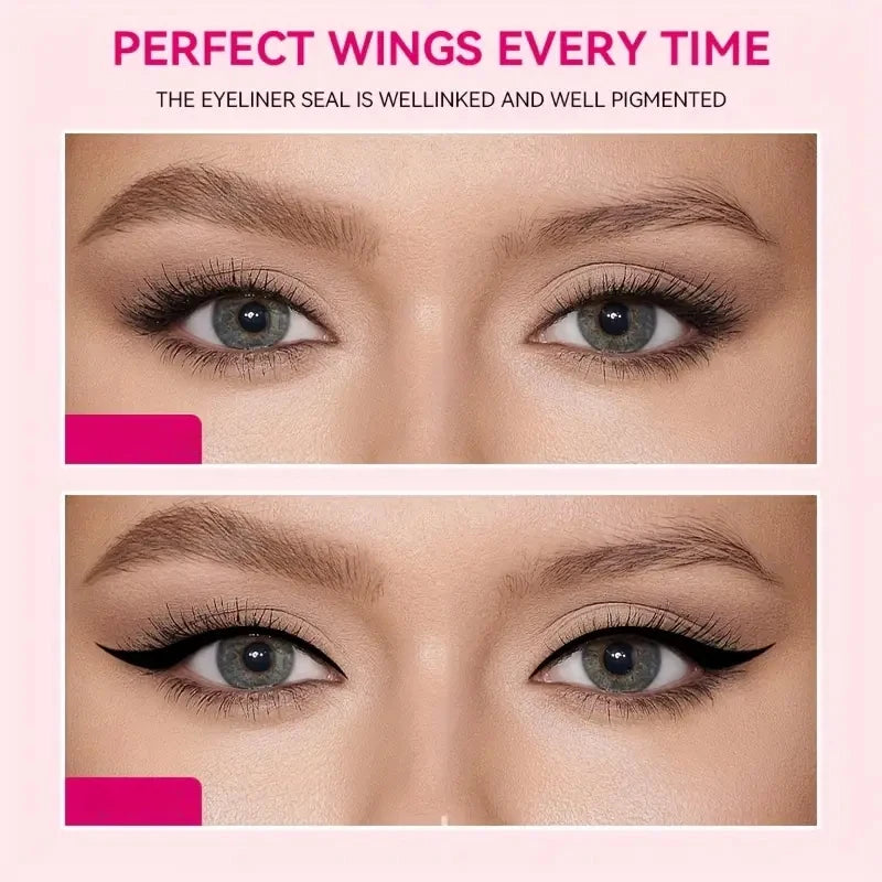 Integrated Eyeliner Seal Pen Waterproof Sweat Proof Durable Fixation Qme