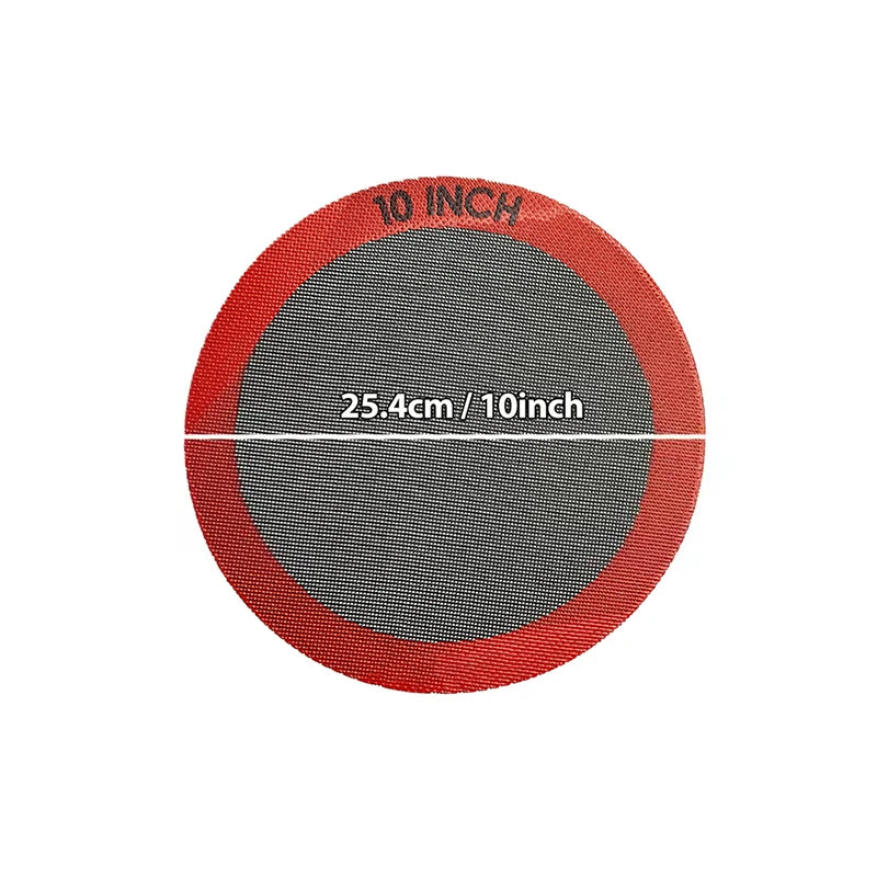 1 Oven Round Silicone Perforated Baking Mat Non-stick Reusable Sheets Qme M
