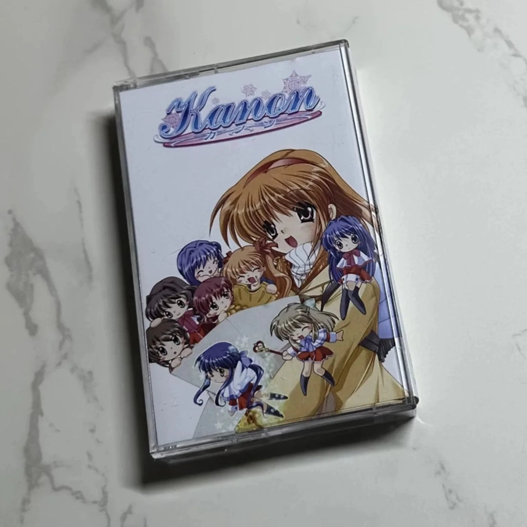 Classic Tearjerker Trilogy Soundtrack Cassette Set,Set or Single Available, Featuring Air Kanon & Angel Beats for ACG Collectors Qme Kanon