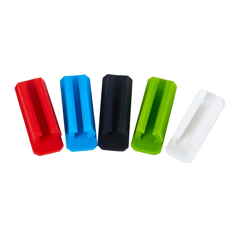 Self-adhesive Silicone Pen Clip Wall Mounted Pencil Desktop Marker Qme