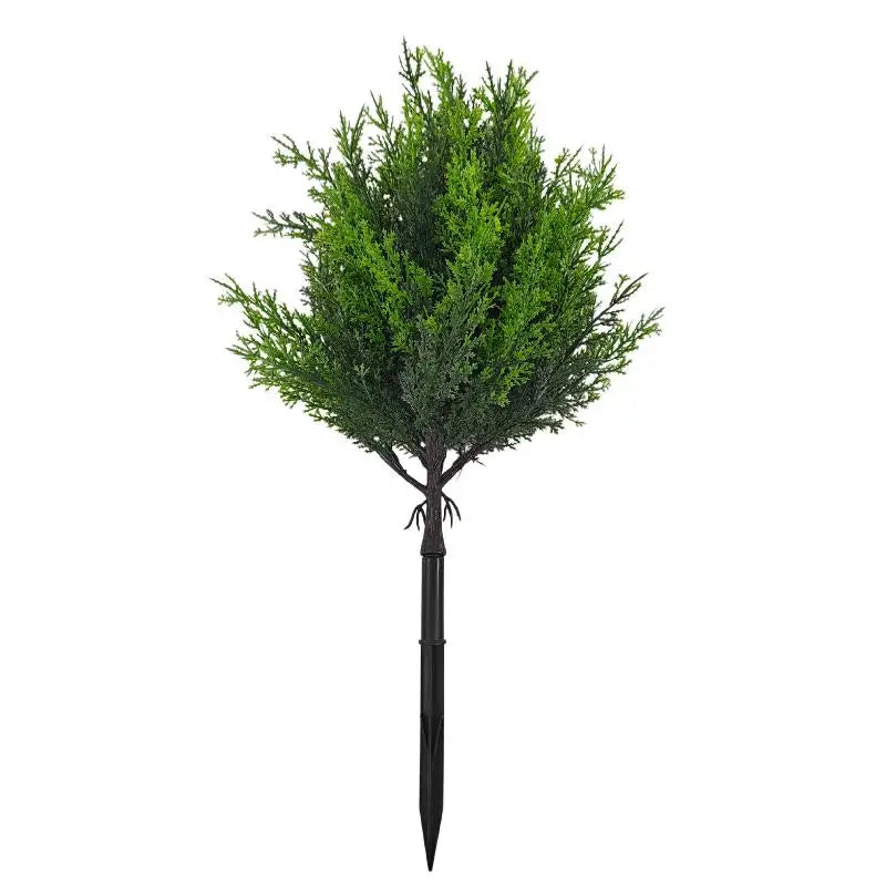 Artificial Cedar Topiary Trees Christmas Decorations Indoor Outdoor Small Realistic Greenery Cedar Pine Tree Home Garden Decor Qme B