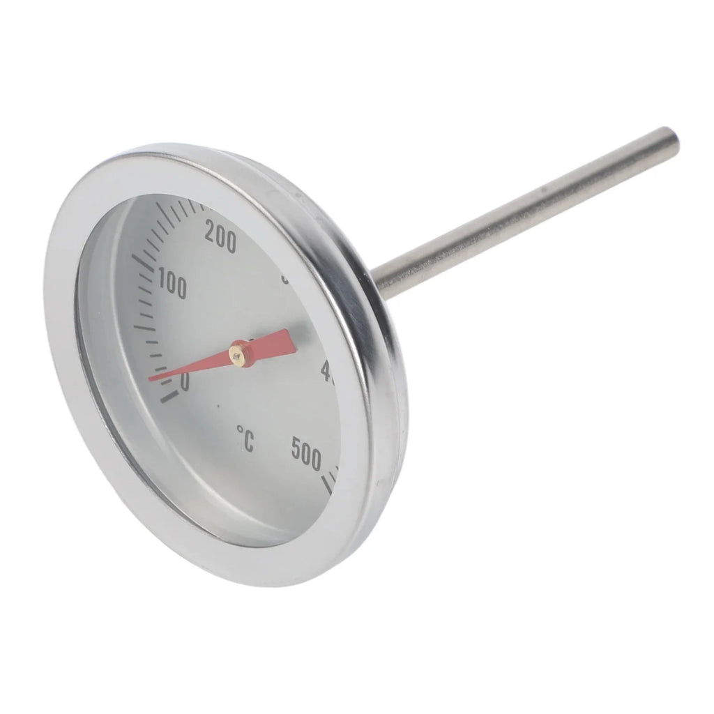 1x 500Degrees For Celsius Oven Thermometer With 70mm Long Sensor For Precise Controlling Stainless Steel BBQ Cooking Thermometer Qme