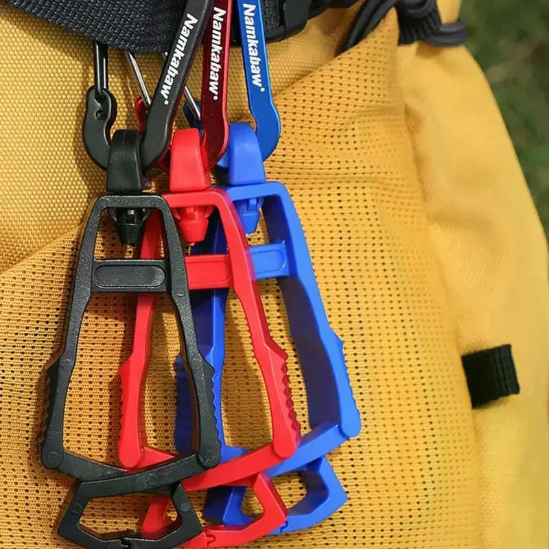Outdoor Glove Clip Multi-purpose Anti-drop Hook Work Gloves Holder Qme