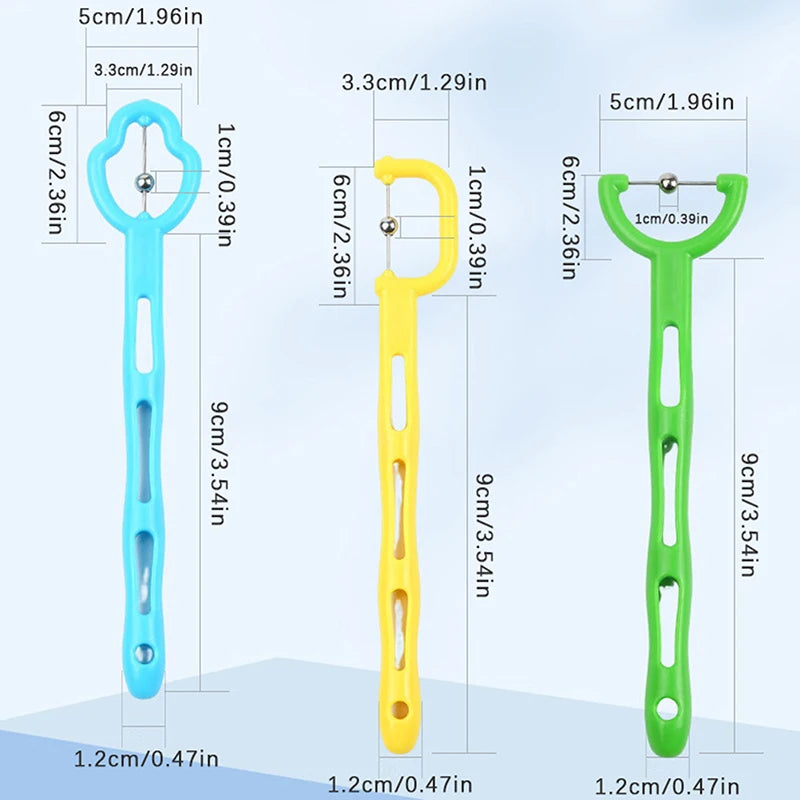 3 Kids Tongue Tip Lateralization Elevation Tool Exercise Oral Muscle Qme