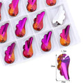 Crystal Multi -shape Pendants Single Hole Charms Glass Beads for DIY Jewelry Making Necklace Earrings Jewelry Craft Production Qme 7-12pcs