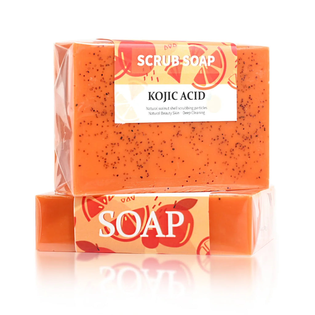 M+ Hand Deep Cleaning Scrub Exfoliating Kojic Acid Turmeric Lemon Qme