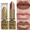 Glitter Shiny Metallic Two Tone Lipstick Matte Pearlescent Lip Tint Qme 203