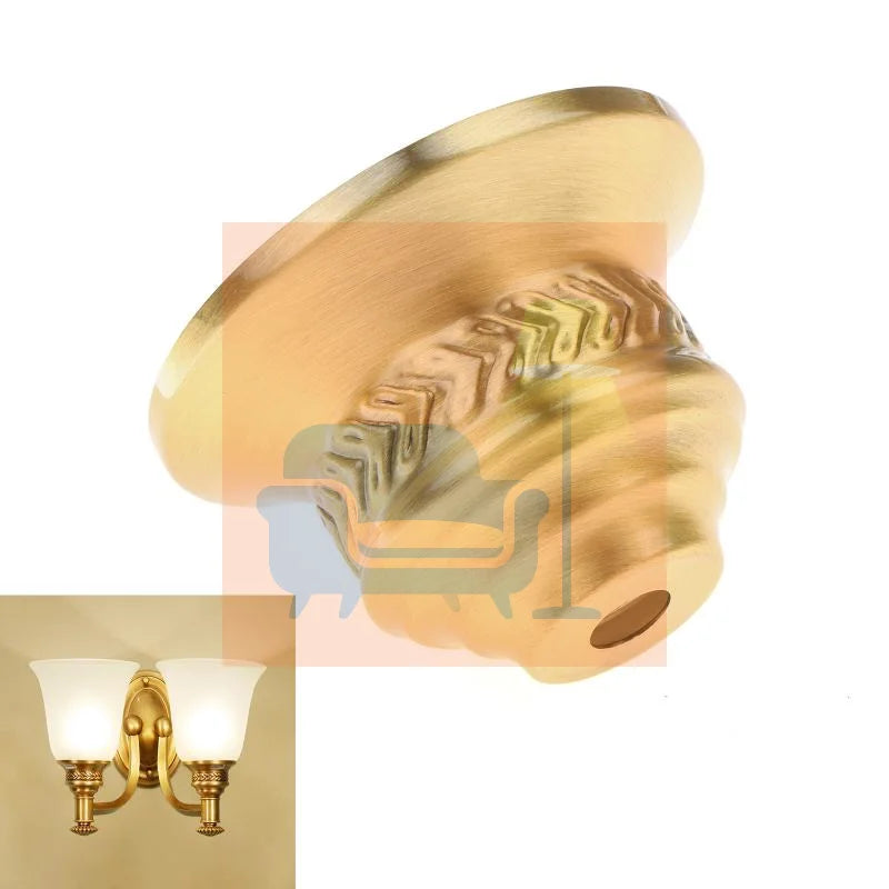 1/3/5PCSBrass Lamp Cup Durable Sturdy Semi-Enclosed Design Lamp Holder Repair Light Base Fitting Finial Copper Fixture Qme