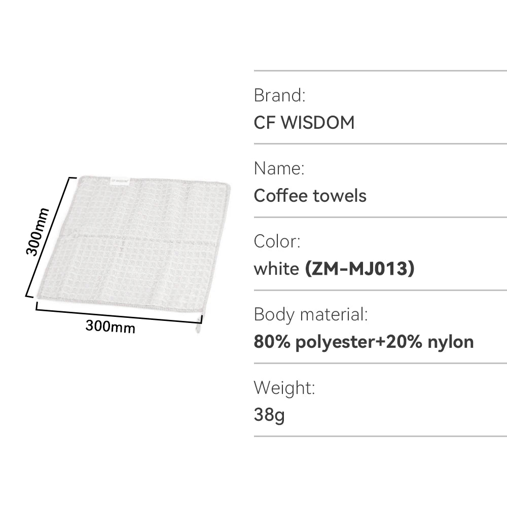 Barista Coffee Towel Absorbent Microfiber Cleaning Cloth Espresso Qme ZM-MJ013