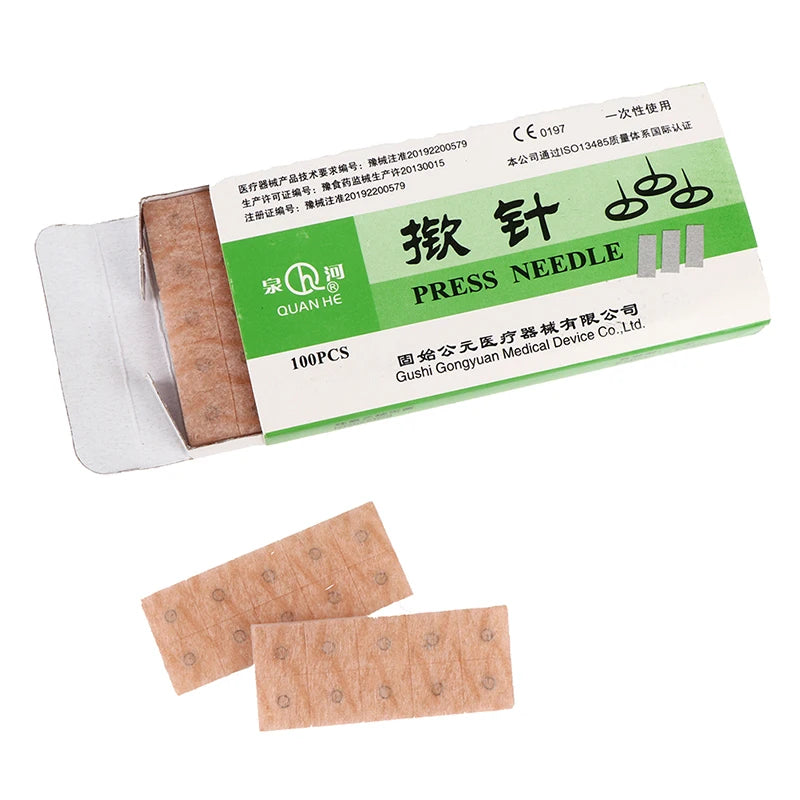 Box Multi-condition Ear Seed Acupressure Disposable Press Needle Qme