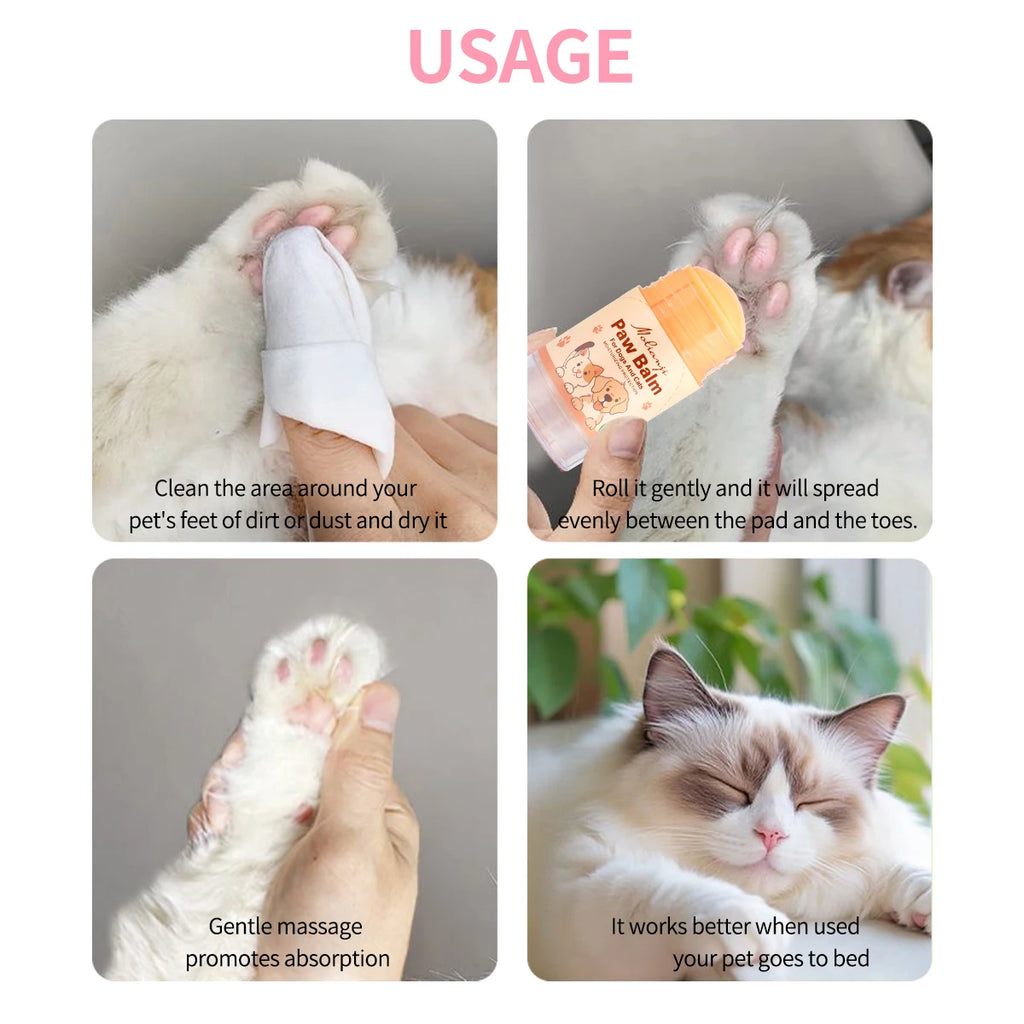 Pet Anti Cracking Moisturizing Cream Paw Nose Care Deep Suitable Cats Qme