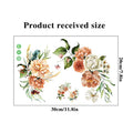 ^Butterfly Flower Toilet Seat Stickers Self-Adhesive Toilet Lid Decals Diy Removable Stickers For Bathroom Home Decor Ornaments Qme 1pc 20x30cm