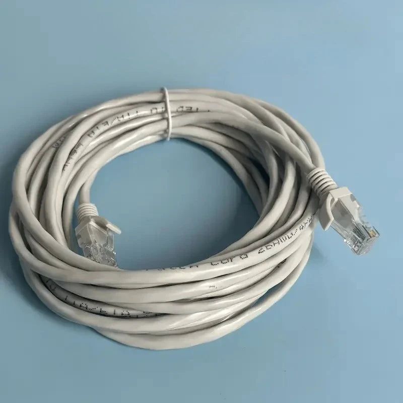 Cat5e Ethernet Cable 50m with Crystal Head High Speed Network Patch Cord for Computer Internet Connection Qme