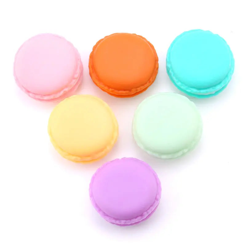 3pieces/lot Candy Color Macarons Storage Box Portable Mini Gift Package Box Lovely Jewelry Package Box Case for Small Items Qme