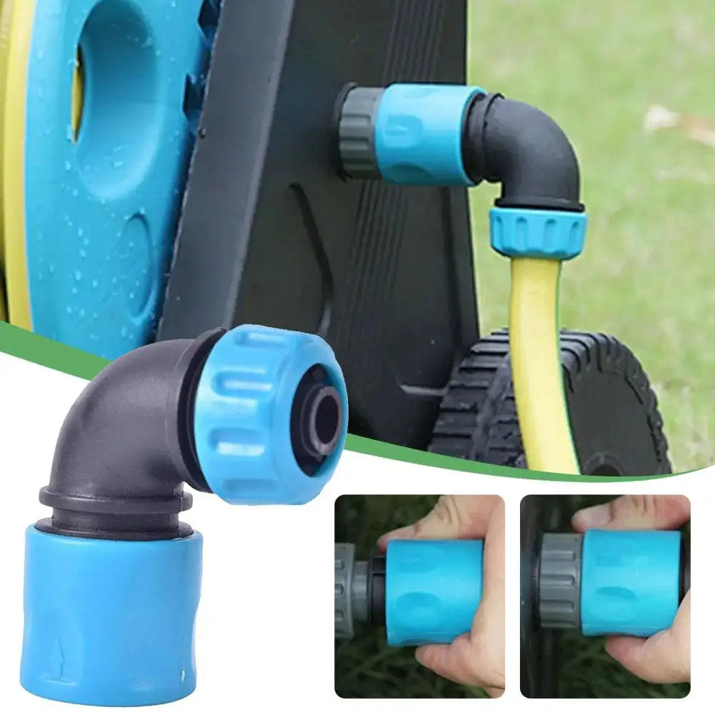 Garden Hose Joint Elbow Quick Connectors Sprinklers For Garden Irrigation Car Wash 1/2" Garden Water Connector Qme