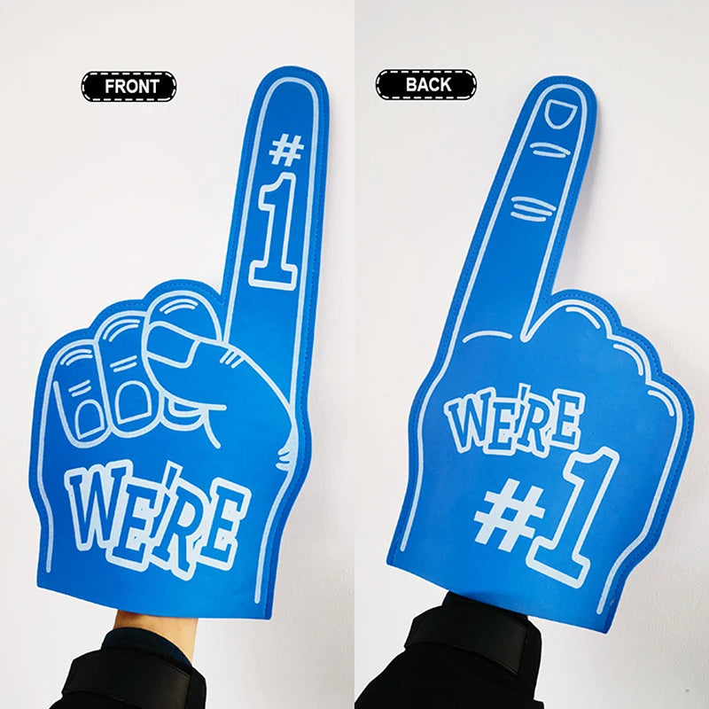 Universal Large Foams Fingers Cheerleading Props Hand Sports Event Qme