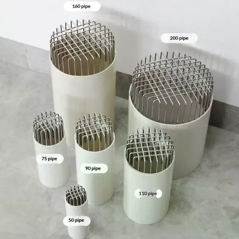 Stainless Steel Roof Floor Drain Balcony Drainage Ditch Anti-Blocking Mesh Cover Garden Outdoor Rooftop Gutter Guard Qme