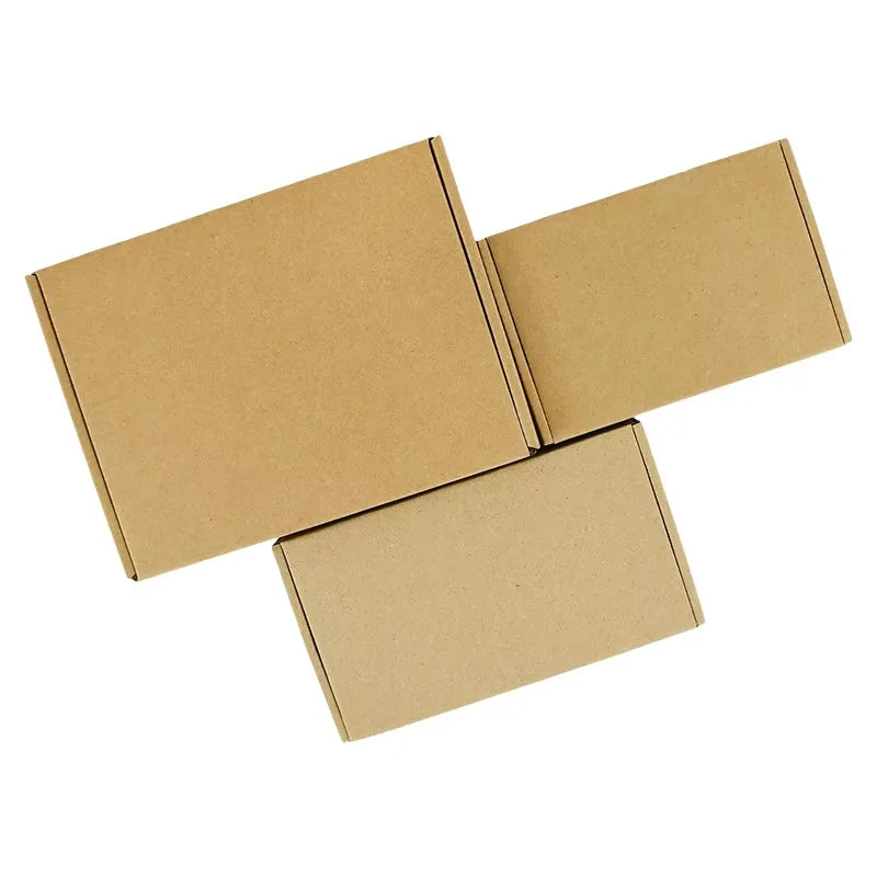 20PCS Corrugated Box Mailers- White /Brown Cardboard Shipping Box Corrugated Box Mailer Shipping Box For Mailer, Moving and Craf Qme gift box20x15x5cm