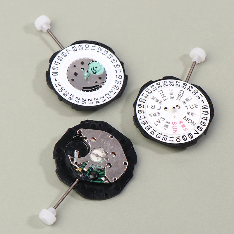 China Sunon Sl28 Sl28-6 Quartz Movement Replacement Three Hands Calendar Date A Cheap Alternative To 2115-20z Movement Qme