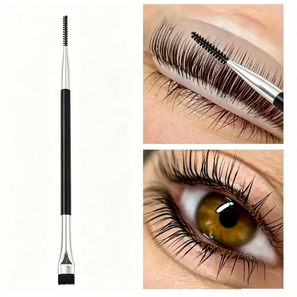 Eyebrow Brush Eyelash Comb Makeup Brushes Dual Ended Spoolie 1 Lash Qme