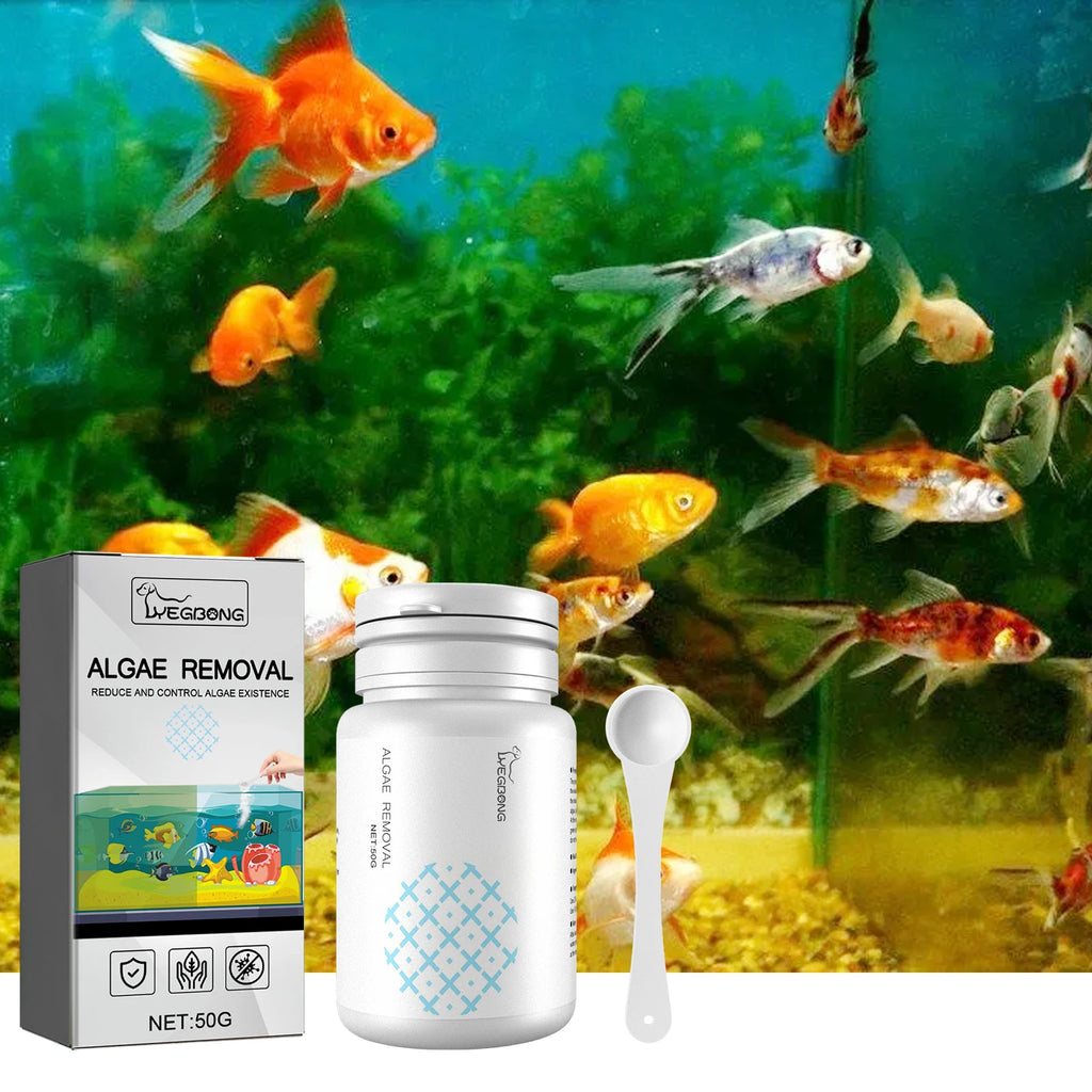 Algae Removal Quickly Removing Fish Manure Eliminate Odor Purify Water Quality Improve Water Purity Fish Tank Moss Removal Agent Qme