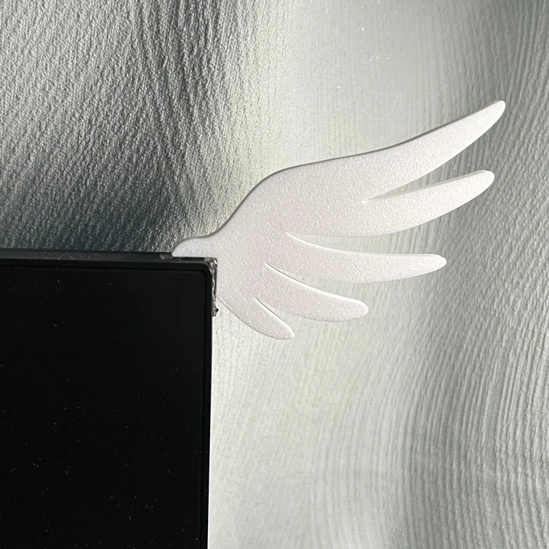 Screen Decoratorreduce Stress Home Office Wings Monitor Decorative Qme
