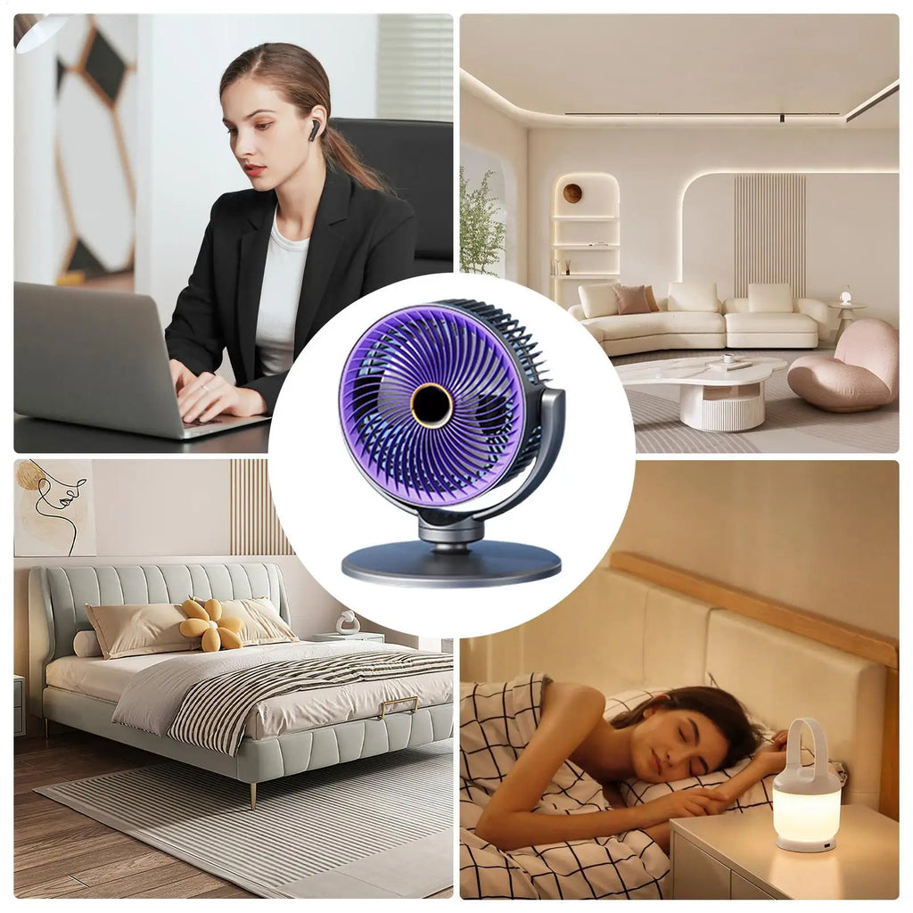 Stand Up Fan Rechargeable Powerful Quiet Portable 5-Speed Floor Fans That Blow Cold Air For Home Office Dorm Apartment Indoor Qme