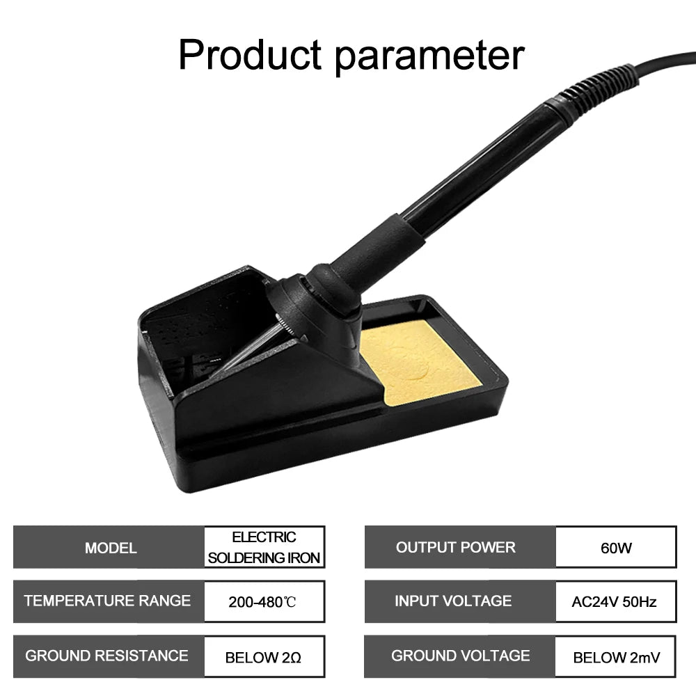 1 Digital Soldering Station Air Gun Solder Iron SMD BGA Rework Qme