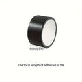 Black Cloth-based Adhesive Tape Is Used For Cushion Repair Leather Seat Sofa Leak Repair Leather Wear-resistant Repair Tape Qme 5cmX5m