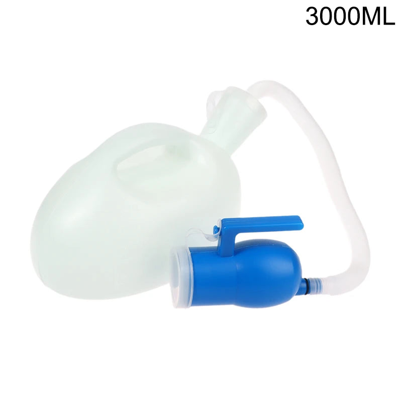 Portable Urinal Lid Outdoor Travel Car Use Includes Funnel Men Qme