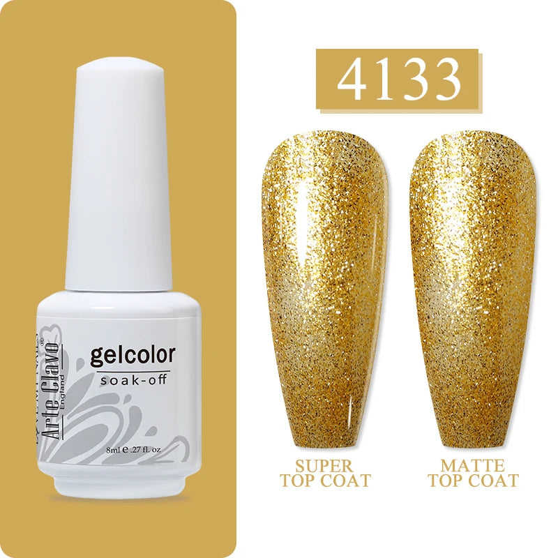 Arte Clavo Art Nails Varnish Base Coat Gel Nail Polish UV LED Lamp