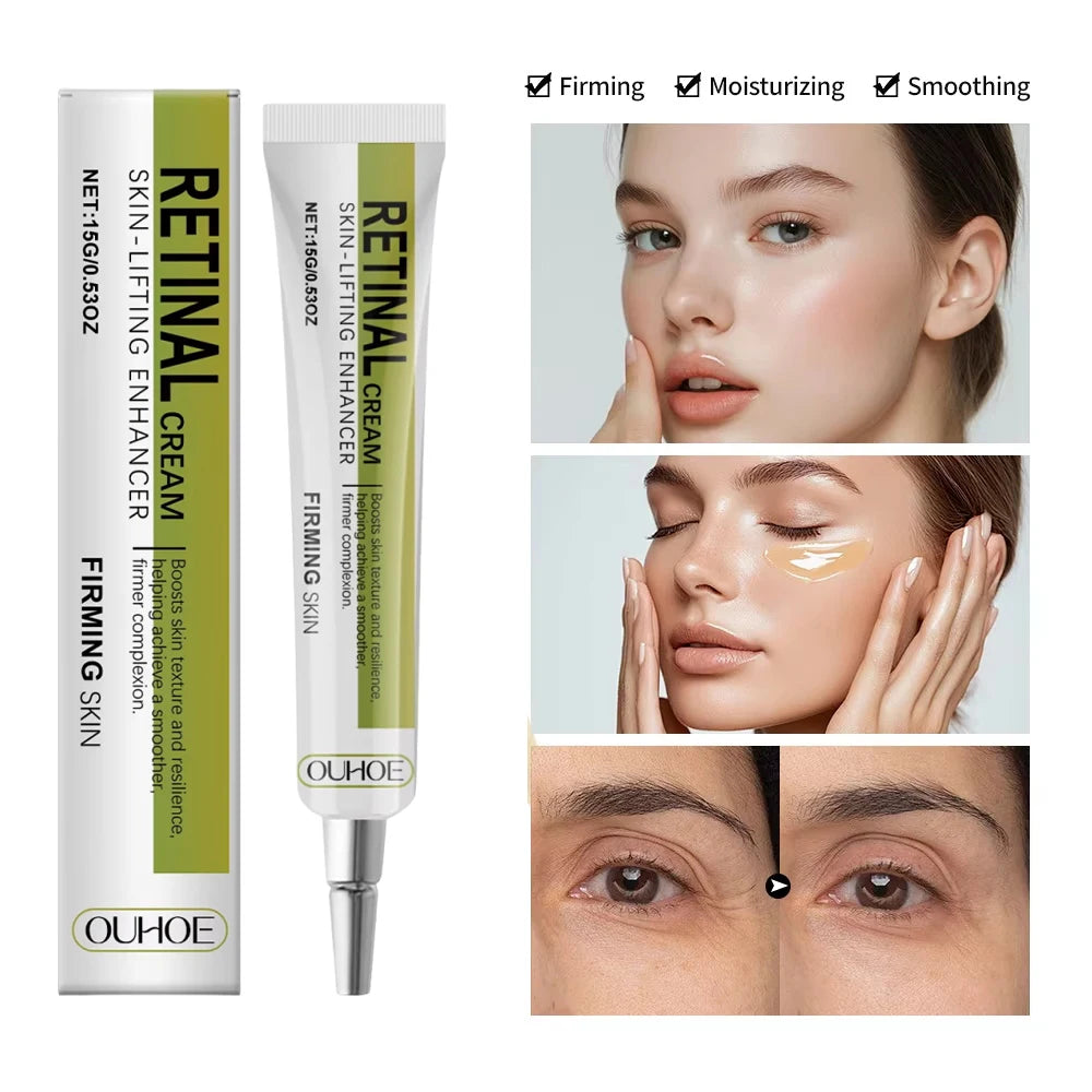 Retinol Brighten Firming Cream Tightening Anti Wrinkle Improve Dullness Redness Sagging Fine Line Moisturize Nourish Skin Cream Qme