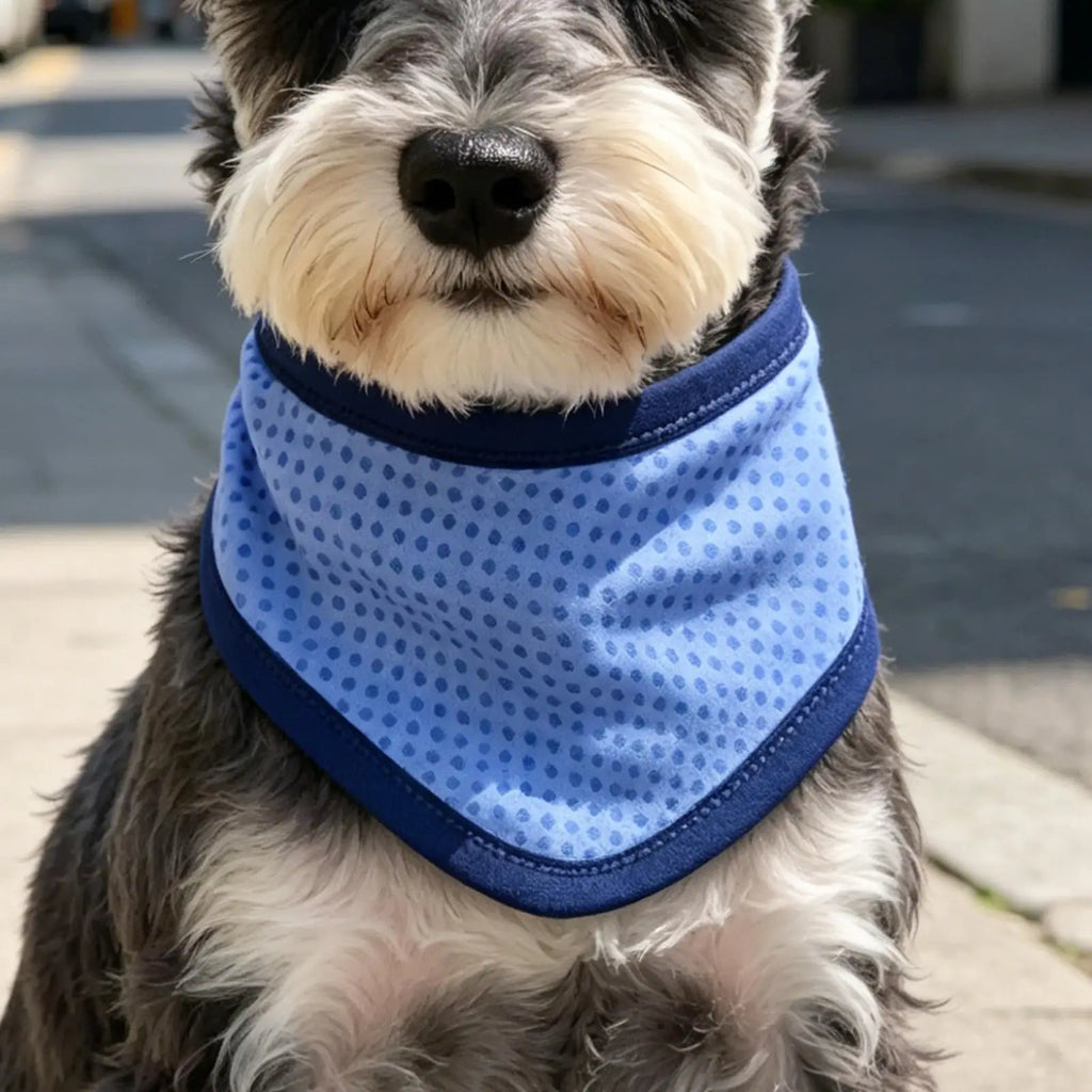 Dog Cooling Collar Reusable Puppy Bandana Dog Cool Down Bandana For Pet Parents Animal Lovers Trainers Park Lawn Yard Daily Wear Qme