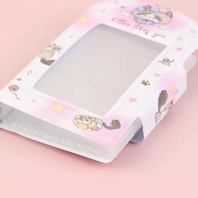 28 Card Slots Photo Card Binder 3-inch Kpop Photo Card Photo Album Postcard Photocards Holder Cardalbum For Photographs Qme