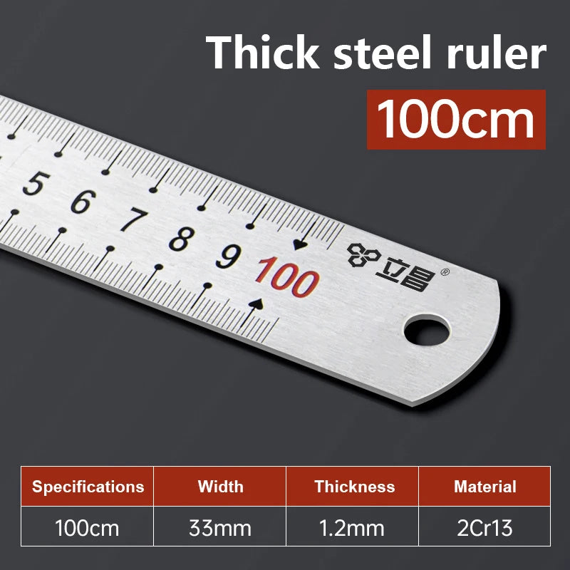 15- Zero Glare Satin Chrome Stainless Steel Machinist Engineer Ruler Qme A7