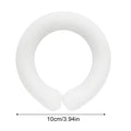 NEW Cooling Bracelet 3.94in Diameter Wearable Wristband Ring Wrist Pack Cooling Bracelet For Summer Outdoor Indoor Work Sports Qme White