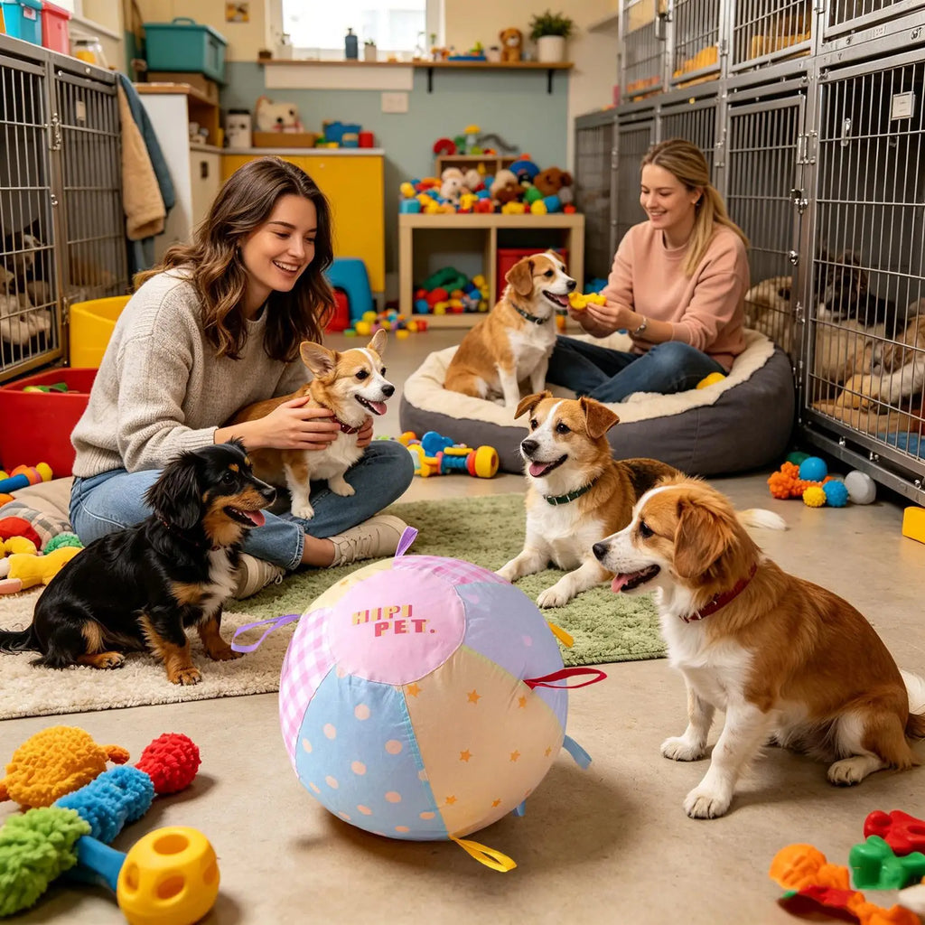 Herding Dog Toys Inflatable Enrichment Interactive Toys Outdoor Play Dog Herding Ball For Puppy Small Medium Large Keep Busy Qme