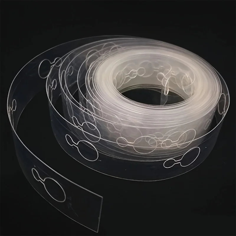 10 roll transparent double hole balloon chain for home parties Qme