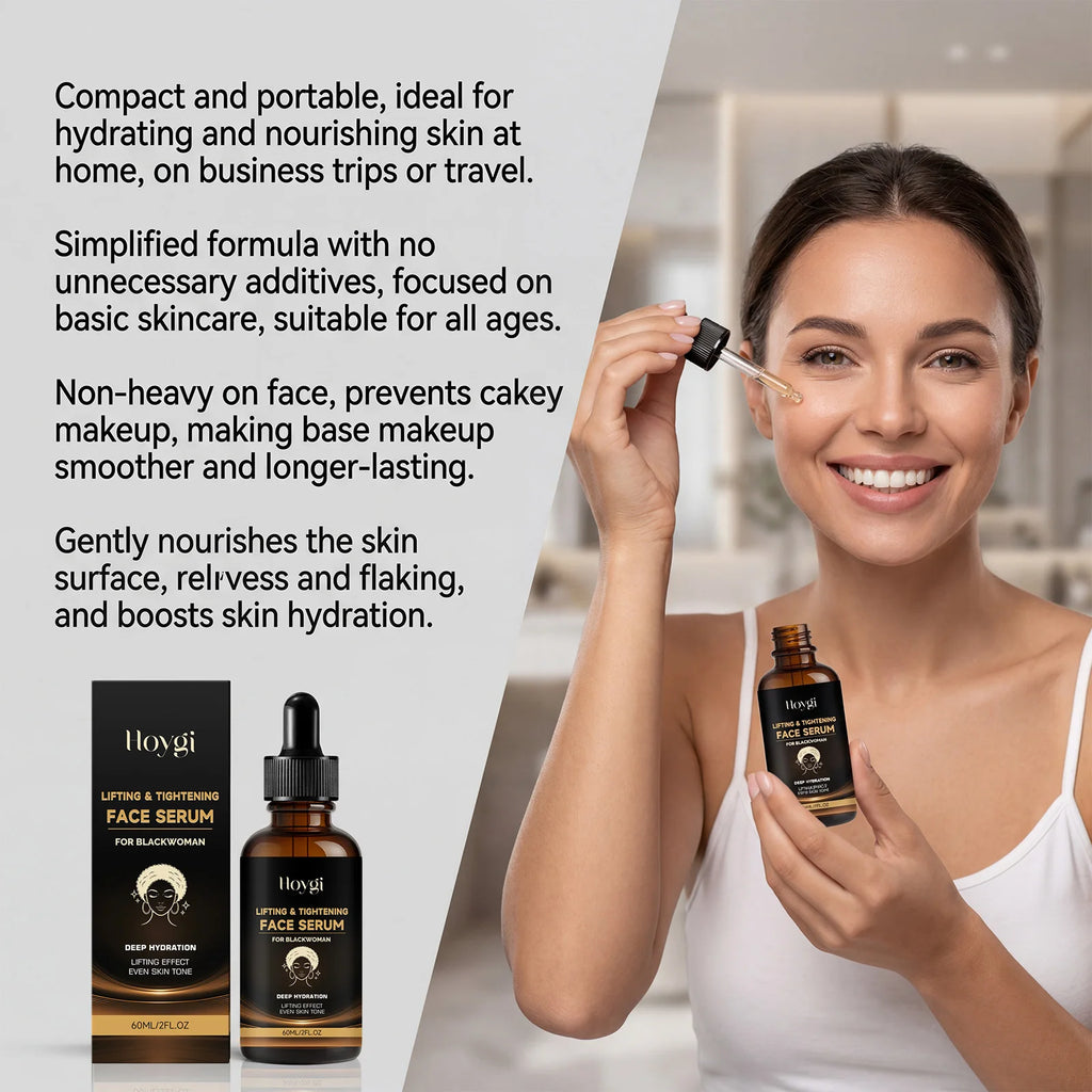 Lifting Tightening Face Serum Brightening Niacinamide & Hyaluronic Acid Collagen Hydrating Serum Daily Firming Skincare Moistur Qme