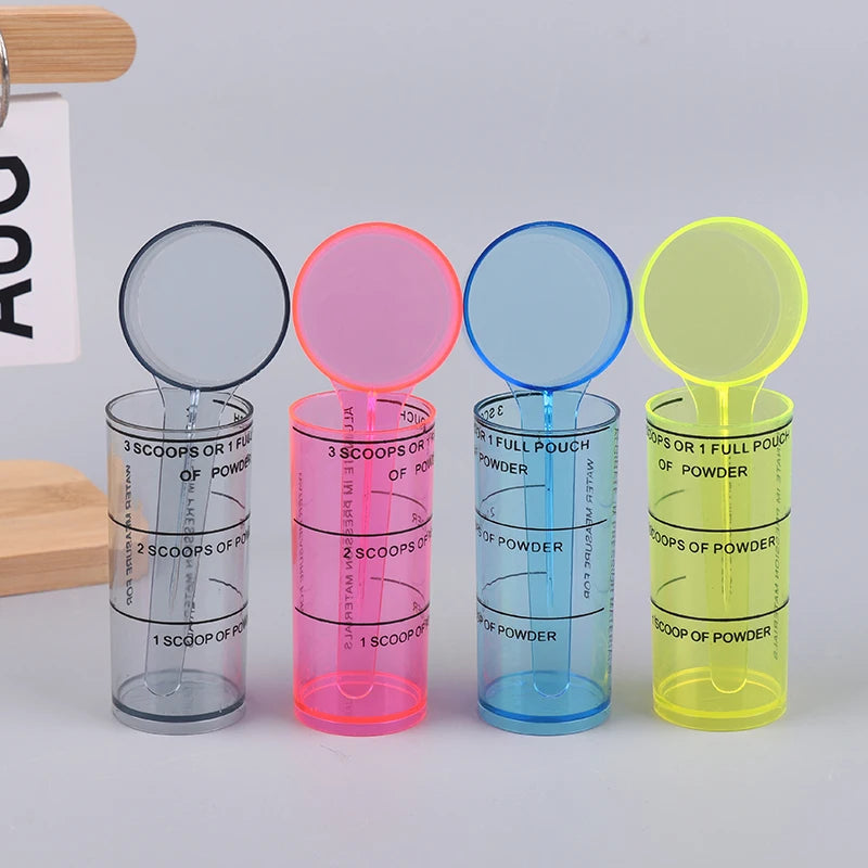 Plastic Dental Alginate Spoon Measuring Scoop Liquid Lab Oral Qme