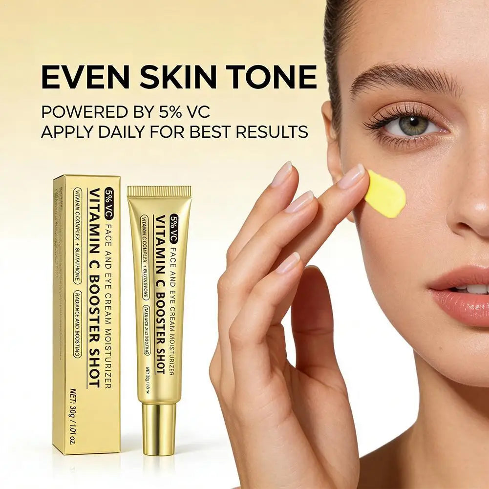 Vitamin C Brightening Essence Cream With Niacinamide Glutathione Soothing Moisturizing Face Serum Qme